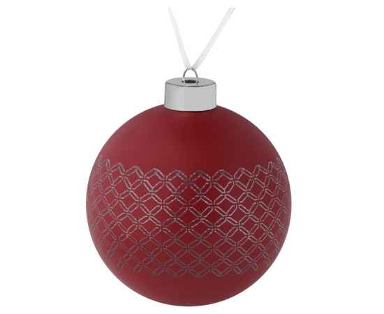 Елочный шар Queen, 10 см, красный, Цвет: красный, Размер: диаметр 10 с