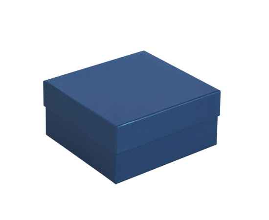 Коробка Satin, малая, синяя, Цвет: синий, Размер: 18