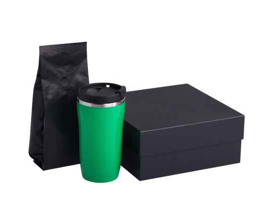 Набор Grain: термостакан и кофе, зеленый, Цвет: зеленый, Размер: 18