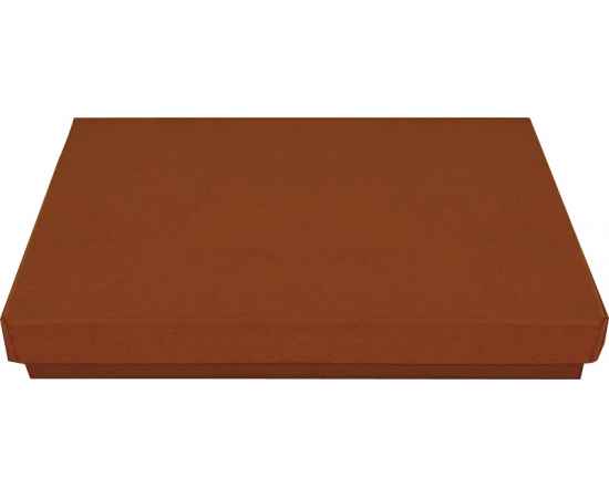 Коробка подарочная, 20,5х2х25,5 (коричневый)