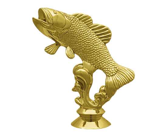 Фигура Рыбная ловля, золото