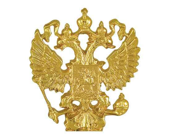 2300-101 Накладка Герб России, золото, Цвет: Золото
