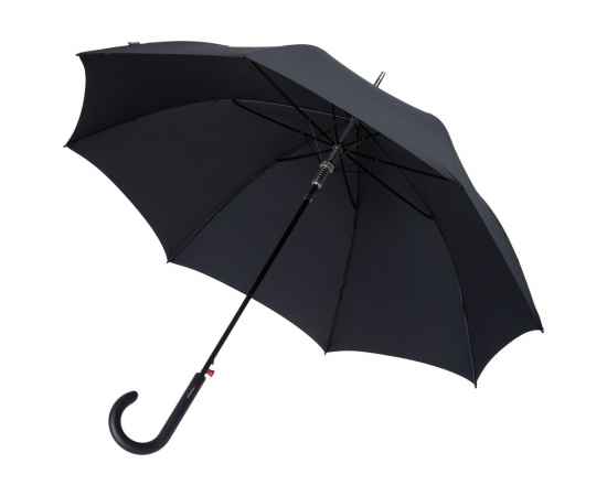 Зонт-трость E.703, черный, Цвет: черный, Размер: длина 87 см