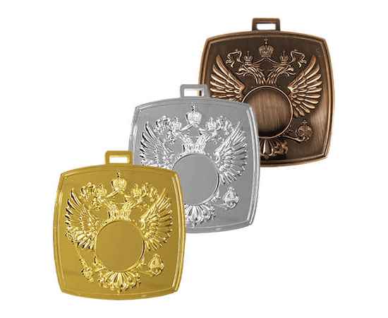 Комплект медалей Герб России