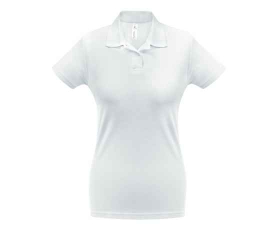Рубашка поло женская ID.001 белая G_PWI11001XL, Цвет: белый, Размер: XL