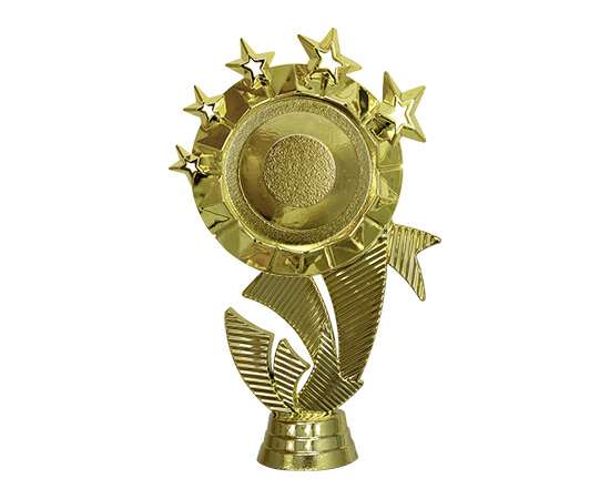 2652-155-100 Фигура Эмблемоноситель Элиз (звезды), золото, Цвет: Золото
