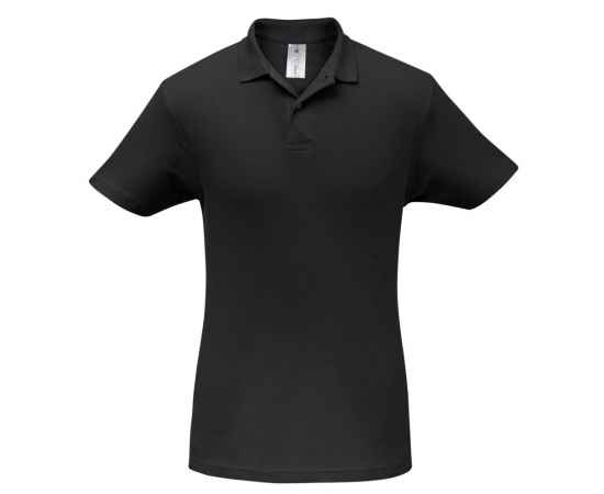 Рубашка поло ID.001 черная G_PUI100021Lv2, Цвет: черный, Размер: S v2