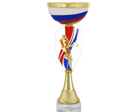 Кубок Илларион Большой теннис, золото (триколор), Цвет: Золото