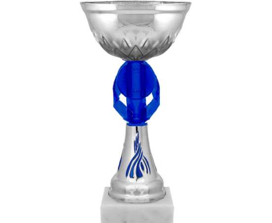Кубок Линден, серебро (синий), Цвет: серебро