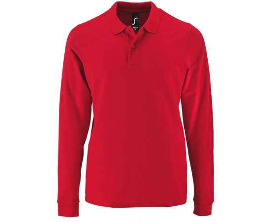 Рубашка поло мужская с длинным рукавом Perfect LSL Men, красная G_020871453XL, Цвет: красный, Размер: 3XL