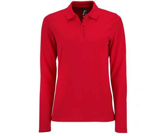 Рубашка поло женская с длинным рукавом Perfect LSL Women, красная G_02083145XL, Цвет: красный, Размер: XL