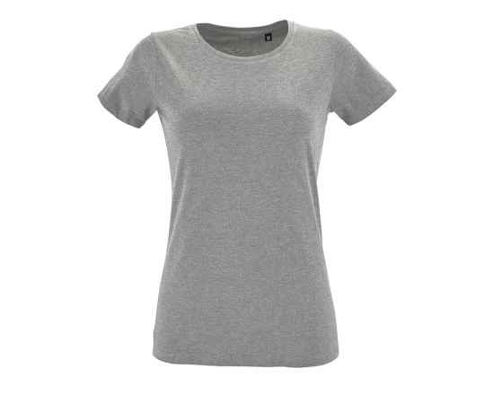 Футболка женская Regent Fit Women серый меланж, размер XL, Цвет: серый меланж, Размер: XL