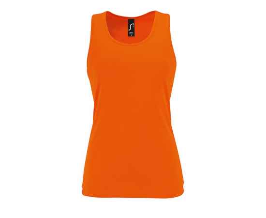 Майка женская Sporty TT Women оранжевый неон, размер XS, Цвет: оранжевый, Размер: XS