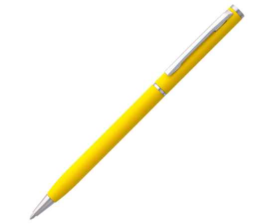Ручка шариковая Hotel Chrome, ver.2, матовая желтая, Цвет: желтый, Размер: 13х0