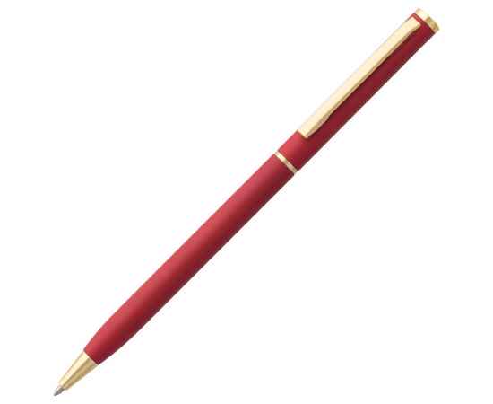 Ручка шариковая Hotel Gold, ver.2, матовая красная, Цвет: красный, Размер: 13х0