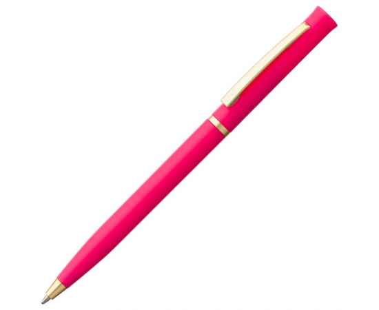 Ручка шариковая Euro Gold, розовая, Цвет: розовый, Размер: 13