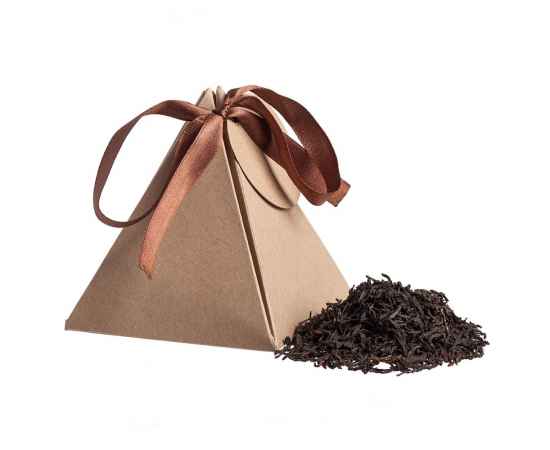 Чай Breakfast Tea в пирамидке, крафт, Размер: 10х10х11 см
