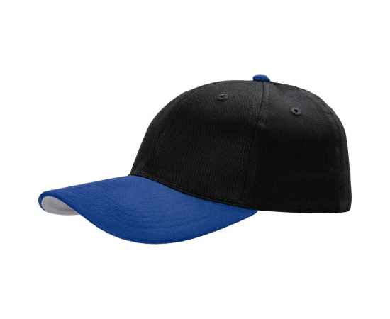 Бейсболка Ben Loyal, черная с синим, Цвет: синий, Размер: 56–58