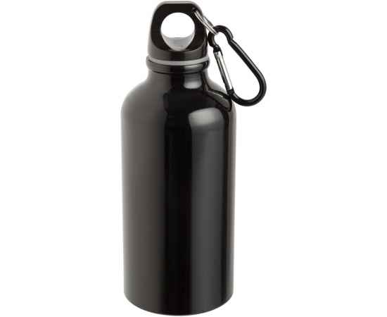Бутылка для спорта Re-Source, черная, Цвет: черный, Объем: 400, Размер: диаметр 6