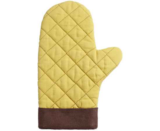Прихватка-рукавица Keep Palms, горчичная, Цвет: горчичный, Размер: 30х19 см