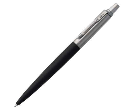 Ручка шариковая Parker Jotter Core K63, черный с серебристым, Цвет: серебристый, Размер: 13