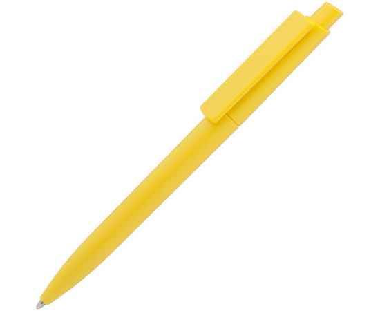 Ручка шариковая Crest, желтая, Цвет: желтый, Размер: 15х1см