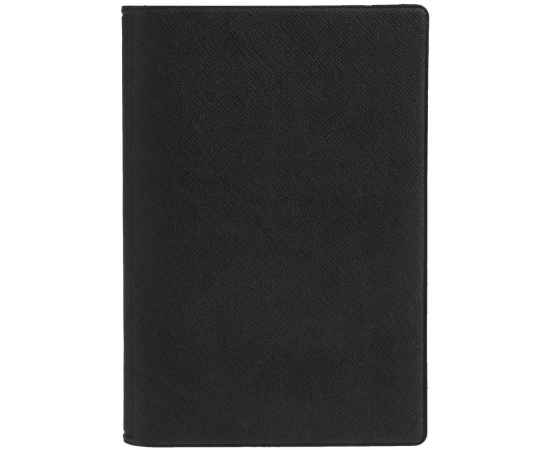 Обложка для паспорта Devon, черная, Цвет: черный, Размер: 9