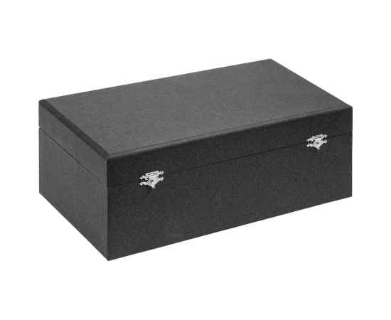 Коробка Charcoal, ver.2, черная, Цвет: черный, Размер: 34х19х13
