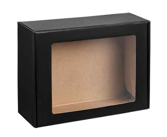 Коробка с окном Visible, черная, Цвет: черный, Размер: 25