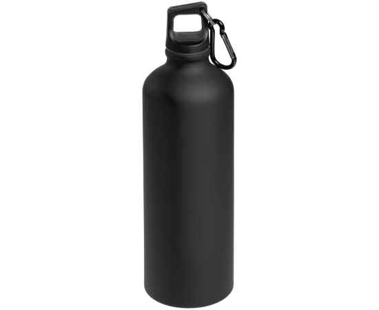 Бутылка для воды Al, черная, Цвет: черный, Объем: 800, Размер: высота 25