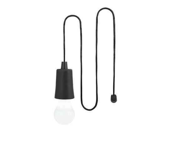 Лампа портативная Lumin, черная, Цвет: черный, Размер: 5