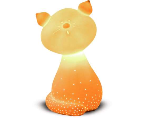 Светильник керамический «Кот»