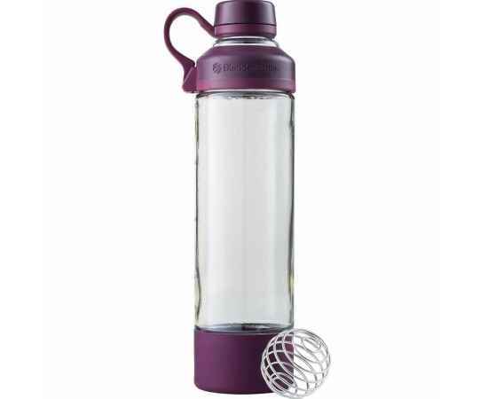 Спортивная бутылка-шейкер Mantra, фиолетовая (сливовая), Цвет: сливовый, Объем: 500, Размер: высота 26