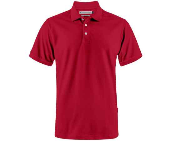Рубашка поло мужская Sunset, красная G_11127.507, Цвет: красный, Размер: 4XL
