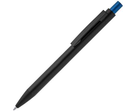 Ручка шариковая Chromatic, черная с синим, Цвет: синий, Размер: 14
