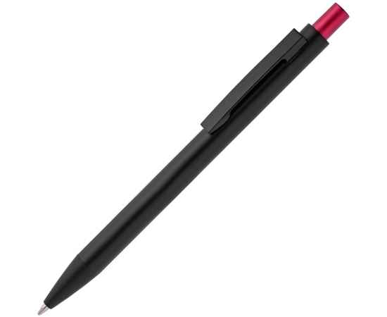 Ручка шариковая Chromatic, черная с красным, Цвет: красный, Размер: 14