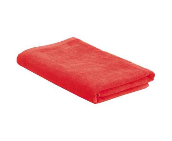 Пляжное полотенце в сумке SoaKing, красное, Цвет: красный, Размер: 75x150 см