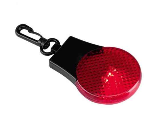 Светоотражатель с подсветкой Watch Out, красный, Цвет: красный, Размер: 5