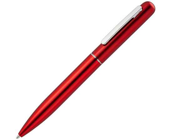 Ручка шариковая Scribo, красная, Цвет: красный, Размер: 14х1