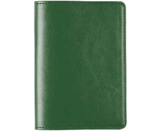 Обложка для паспорта Nebraska, зеленая, Цвет: зеленый, Размер: 9