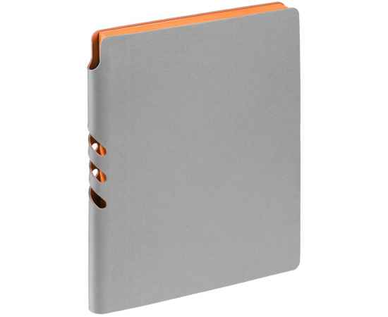 Ежедневник Flexpen, недатированный, серебристо-оранжевый G_11087.12, Цвет: оранжевый, серебристый, Размер: 15,7х20,8х1,5 см