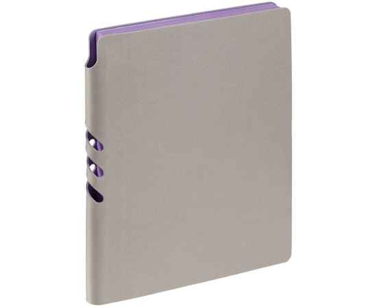 Ежедневник Flexpen, недатированный, серебристо-фиолетовый G_11087.17, Цвет: фиолетовый, серебристый, Размер: 15,7х20,8х1,5 см
