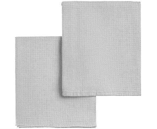 Набор полотенец Fine Line, серый, Цвет: серый, Размер: 45х60 см