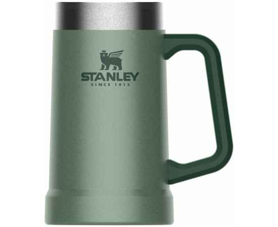 Пивная кружка Stanley Adventure, зеленая, Цвет: зеленый, Объем: 700, Размер: диаметр 10 см