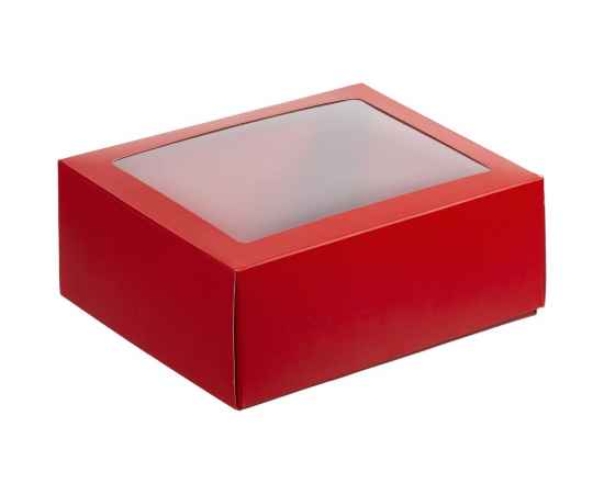 Коробка с окном InSight, красная, Цвет: красный, Размер: 21