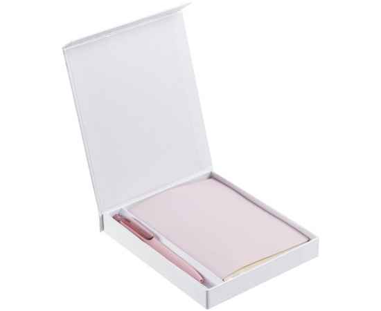 Коробка Shade под блокнот и ручку, белая, Цвет: белый, Размер: 14
