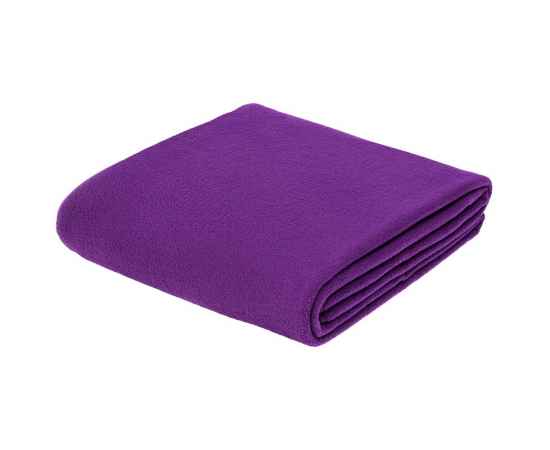 Флисовый плед Warm&Peace, фиолетовый, Цвет: фиолетовый, Размер: 100х140 см
