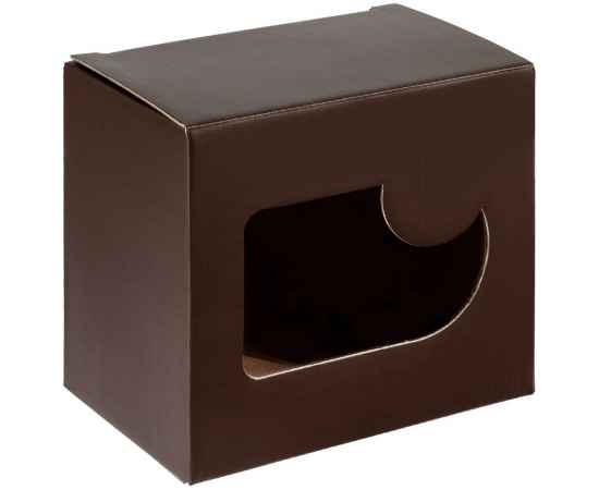 Коробка с окном Gifthouse, коричневая, Цвет: коричневый, Размер: 16