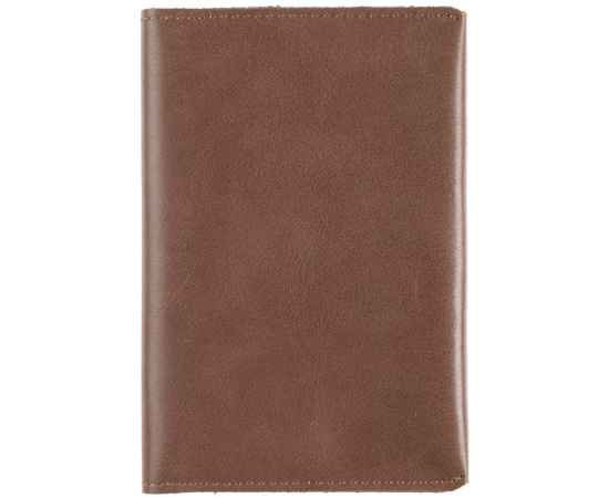 Обложка для паспорта Apache, коричневая (какао), Цвет: коричневый, Размер: 9,5х14х1 с