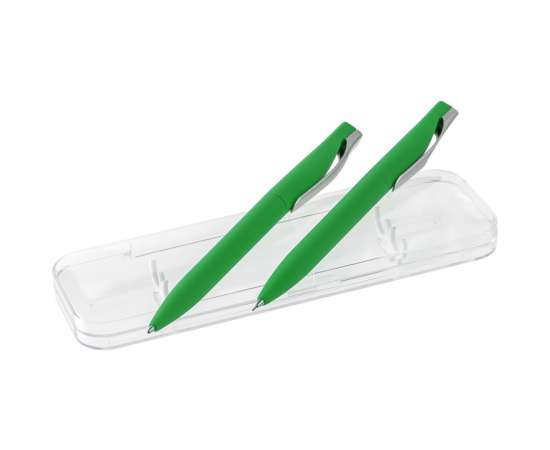 Набор Pin Soft Touch: ручка и карандаш, зеленый, Цвет: зеленый, Размер: ручка и карандаш: 14